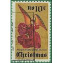 #1550 10c Christmas Angel 1974 Used