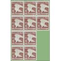 #1946 20c "C" Rate Eagle 1981 Used Block of 10