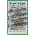 #2093 20c Roanoke Voyages 1984 Used