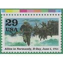 #2838c 29c World War II D-Day Allies in Normandy 1994 Mint NH