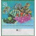 #2866 29c Wonders of the Sea Diver & Coral 1994 Used