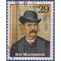 #2869h 29c Legends of The West Bat Masterson 1994 Used