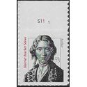 #3430 75c Distinguished Americans Harriet Beecher Stowe P# 2007 Mint NH