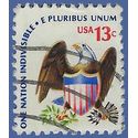 #1596 13c Americana Issue - Eagle and Shield 1975 Used