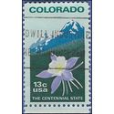 #1711 13c 100th Anniversary Colorado Statehood 1977 Used