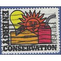 #1723 13c Energy Conservation 1977 Used