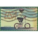 #4687 (45c Forever) Bicycling, Child on Bike with Training Wheels 2012 Used