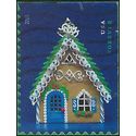 #4818 (49c Forever) Gingerbread Houses Blue Door 2013 Used