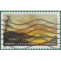 #4919 (49c Forever) Sunset, Frederic Edwin Church Booklet Single 2014 Used