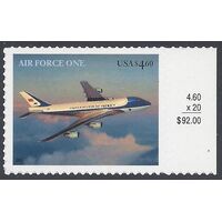 #4144 $4.60 Priority Mail Presidential Aircraft Air Force One 2007 Mint NH