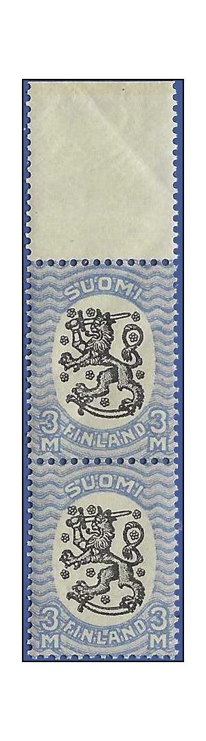 Finland # 149 1927 Mint NH Attached Pair
