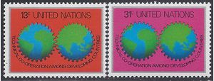 UN New York # 302-303 1978 Mint NH Set of 2