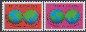 UN New York # 302-303 1978 Mint NH Set of 2