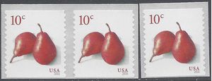 #5039 10c Pears Coil Single and Pair 2016 Mint NH