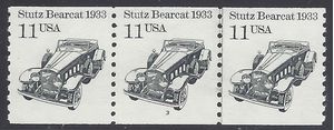 #2131 11c Stutz Bearcat 1933 PNC/3 #3 1985 Mint NH