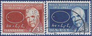 Denmark # 409-410 1963 Used Cpl Set of 2