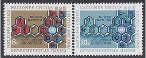 UN New York # 238-239 1973 Mint NH