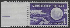 #1173 4c Communications for Peace 1960 Mint NH