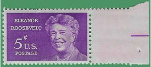 #1236 5c Eleanor Roosevelt 1963 Mint NH