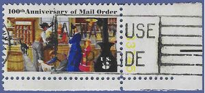 #1468 8c 100th Anniversary Mail Order P# 1972 Used