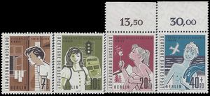 Germany Berlin #9NB 21-9NB 24 1960 Mint NH Cpl Set of 4