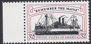 #3192 32c Remember The Maine! 1998 Mint NH