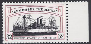 #3192 32c Remember The Maine! 1998 Mint NH