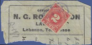 Scott R197 2c Documentary 1914 Used Creases