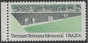 #2109 20c Vietnam Veterans Memorial 1984 Mint NH