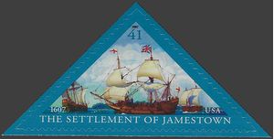 #4136 41c 400th Anniversary of Jamestown 2007 Mint NH