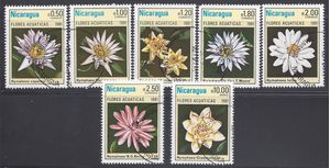 Nicaragua #1114-1119 1981+ C981 CTO Cpl Set/7