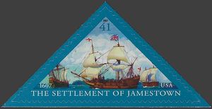 #4136 41c 400th Anniversary of Jamestown 2007 Mint NH