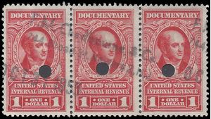 Scott R667 $1.00 US Internal Revenue Documentary 1954 Used