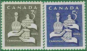 Canada # 443-444 1965 Mint NH Set of 2