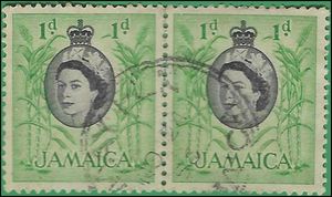 Jamaica # 160 1956 Used Pair