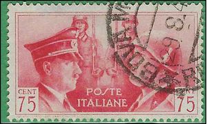 Italy # 417 1941 Used