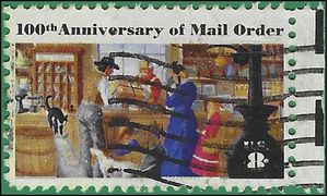 #1468 8c 100th Anniversary Mail Order 1972 Used