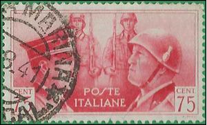 Italy # 417 1941 Used