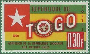 Togo # 386 1960 Mint NH