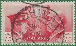 Italy # 417 1941 Used