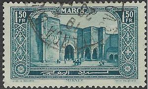 French Morocco #111 1927 Used