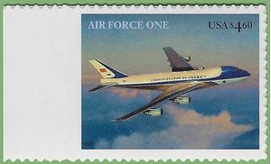 #4144 $4.60 Priority Mail Presidential Aircraft Air Force One 2007 Mint NH
