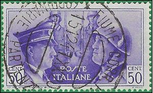 Italy # 416 1941 Used