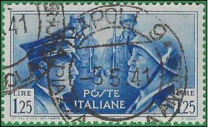 Italy # 418 1941 Used
