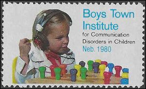 Boys Town Institute Neb. 1980 Mint NH