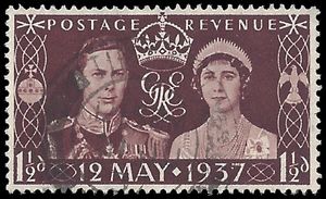 Great Britain # 234 1937 Used