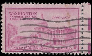 # 992 3c United States Capital  1950 Used