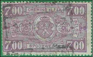 Belgium #Q255 1941 Used