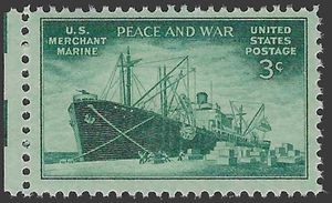 # 939 3c US Merchant Marine 1946 Mint NH