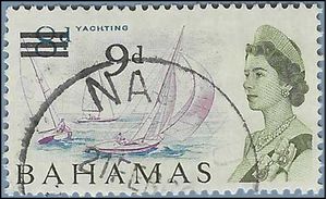 Bahamas # 221 1965 Used